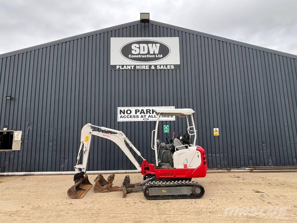 Takeuchi TB 216 Miniekskavaatorid < 7 t