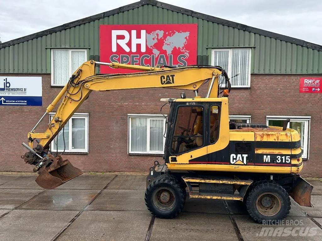 CAT M315 +ROTO CE Ratasekskavaatorid