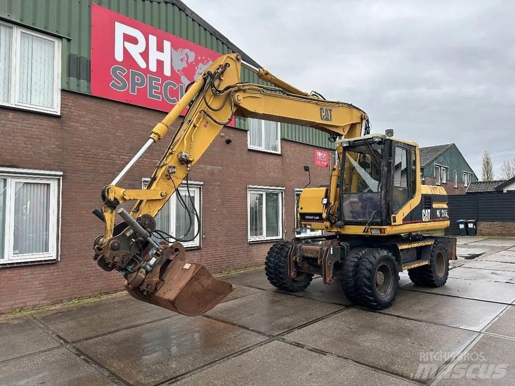 CAT M315 +ROTO CE Ratasekskavaatorid
