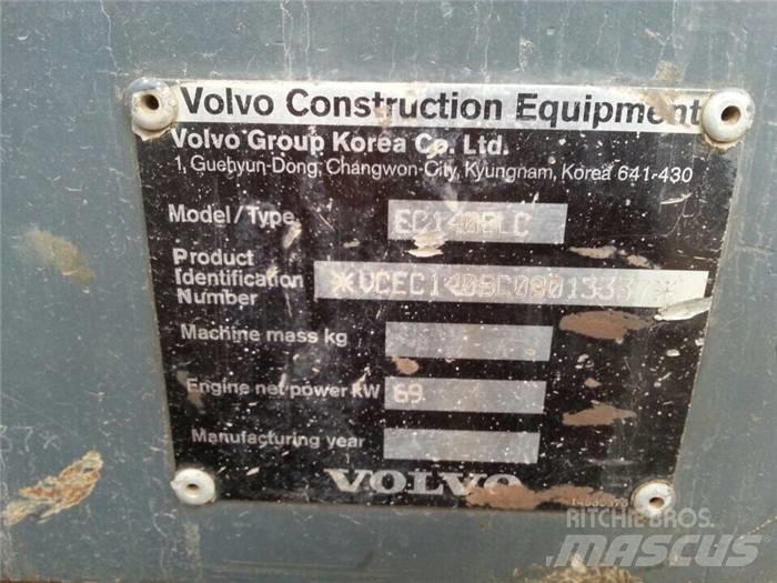 Volvo EC 140 B LC Roomikekskavaatorid