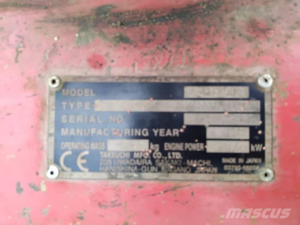 Takeuchi TB 250 Miniekskavaatorid < 7 t
