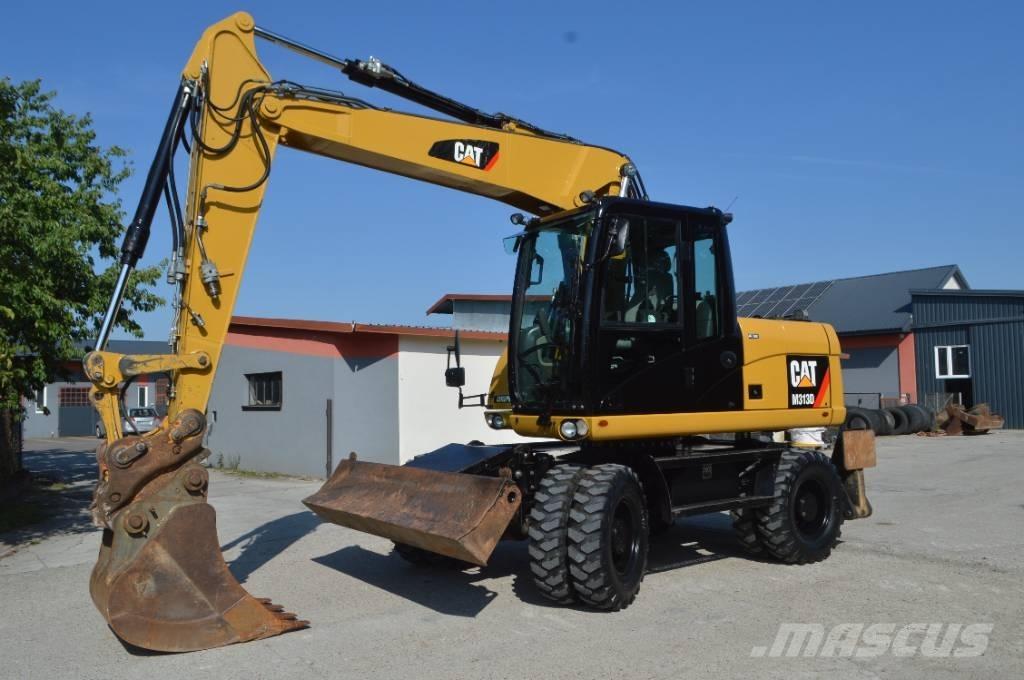 CAT M 313 D Ratasekskavaatorid