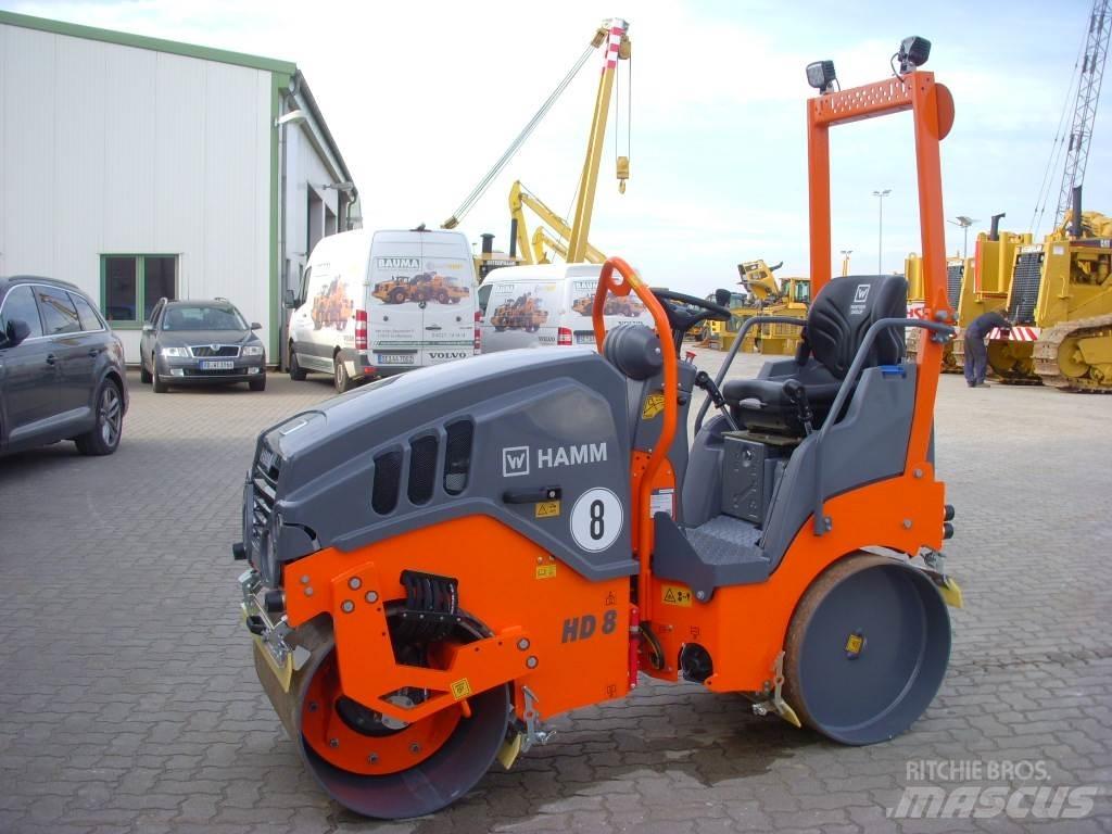 Hamm HD 8 VV Tandemrullid