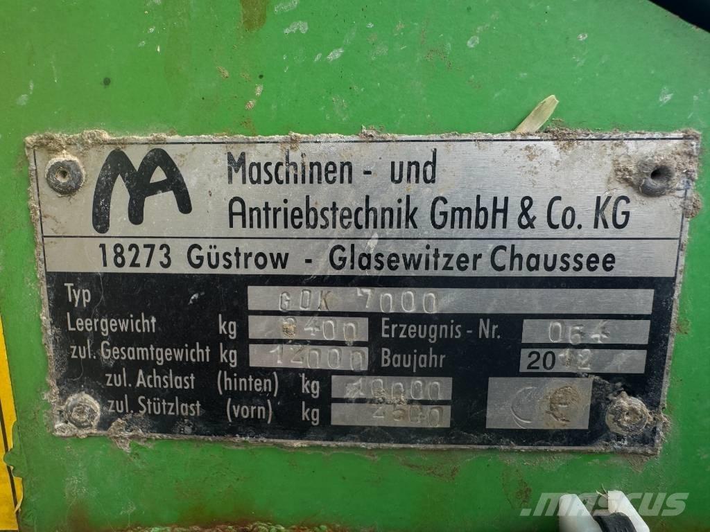Gustrower GDK 7000 Mineraalväetise laoturid