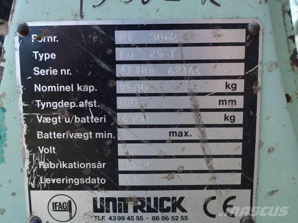 Mitsubishi FD 25 T Diiseltõstukid