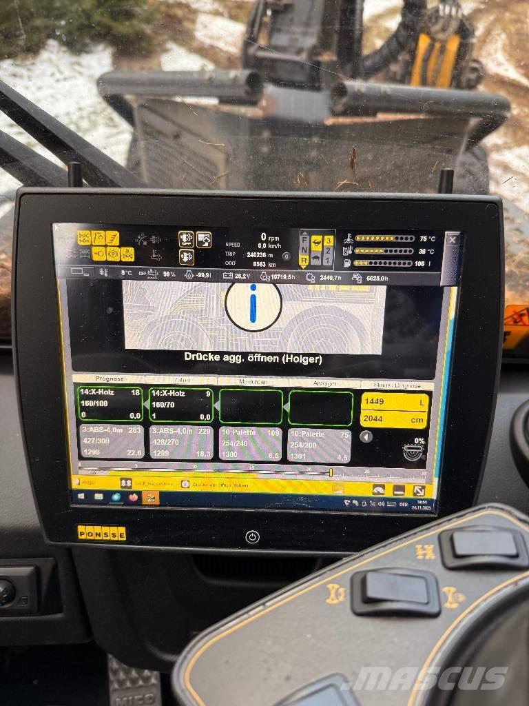 Ponsse Ergo 8W Harvesterid