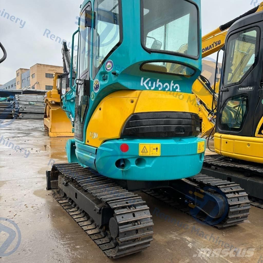 Kubota U 30 Miniekskavaatorid < 7 t