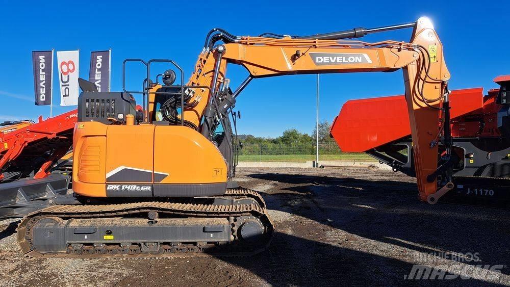 Develon DX 140 LCR-7 Roomikekskavaatorid