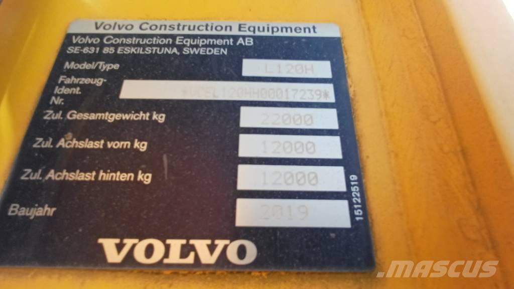 Volvo L 120 H Rataslaadurid