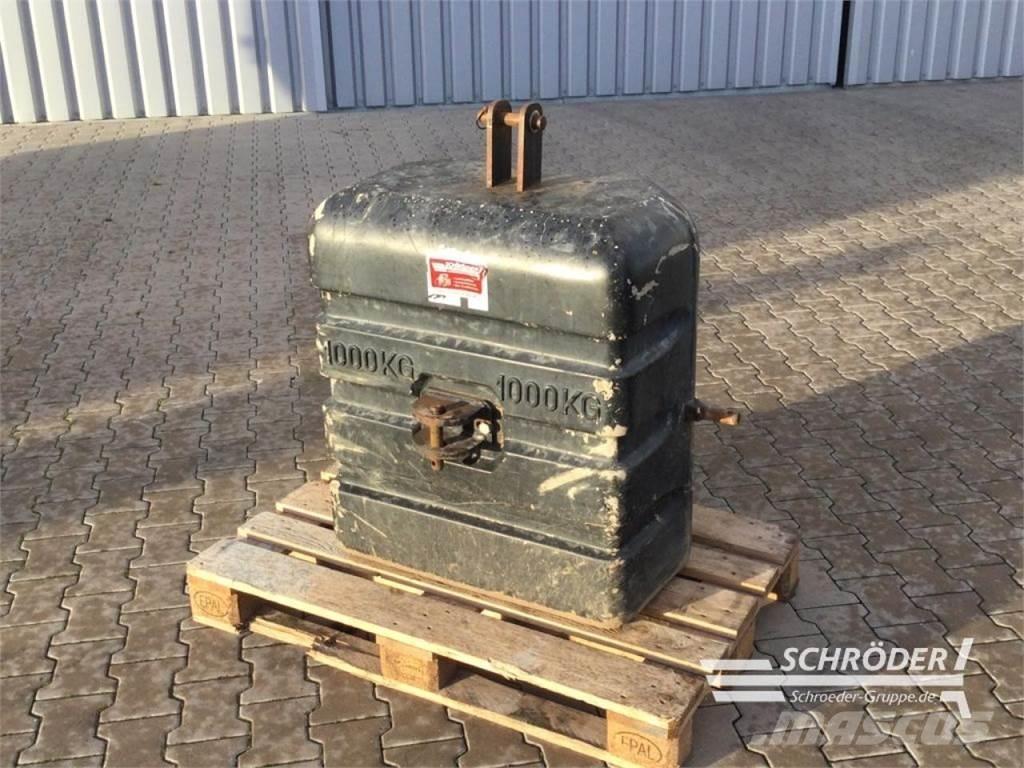 1000 KG Muud traktoritarvikud