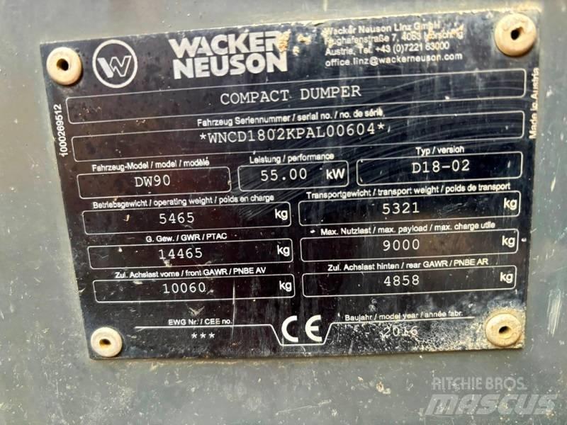 Wacker Neuson DW 90 Väikekallurid