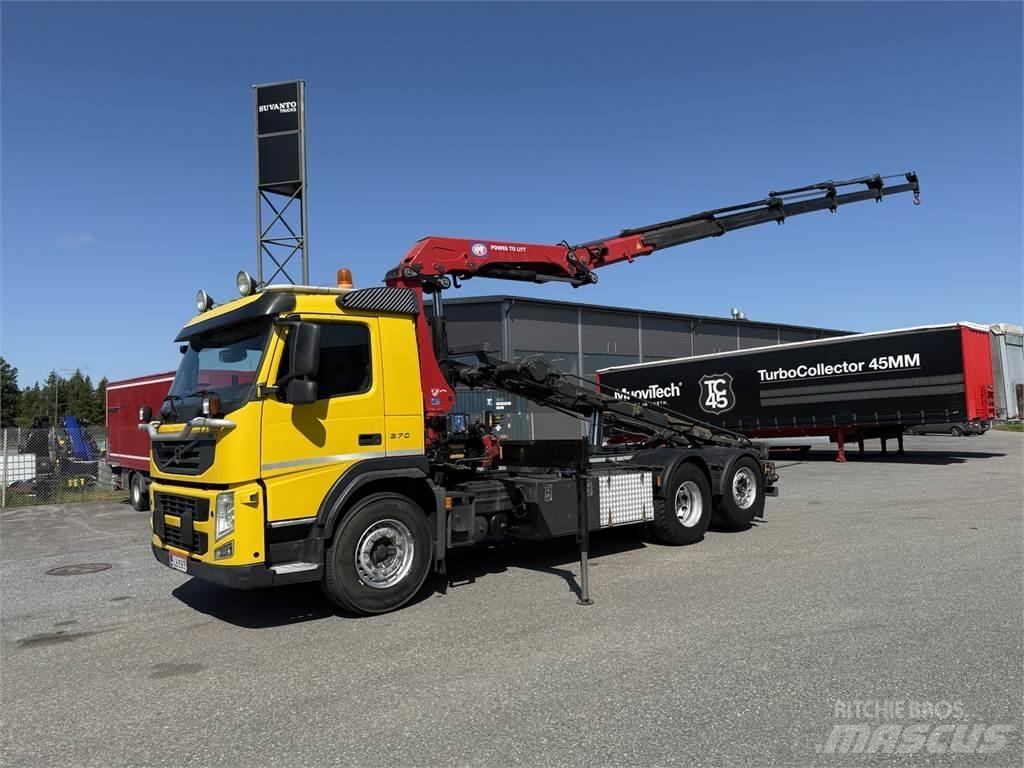 Volvo FM 370 6X2 Kraanaga veokid