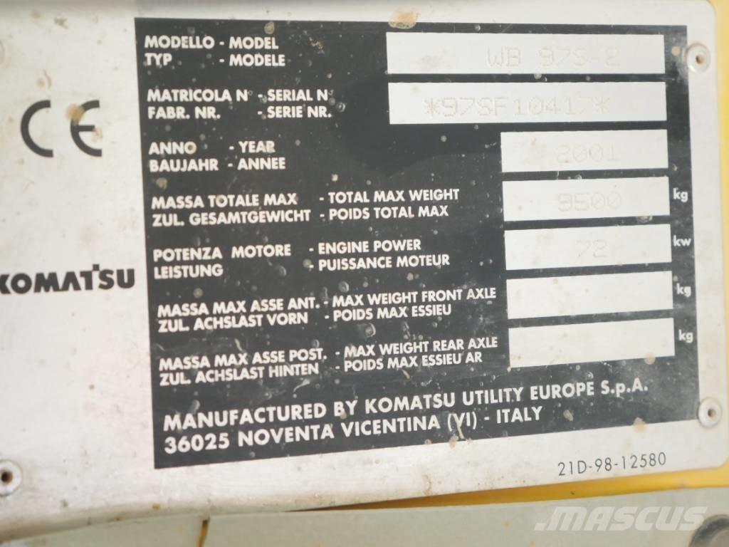 Komatsu WB 97 S-2 Ekskavaatorlaadurid