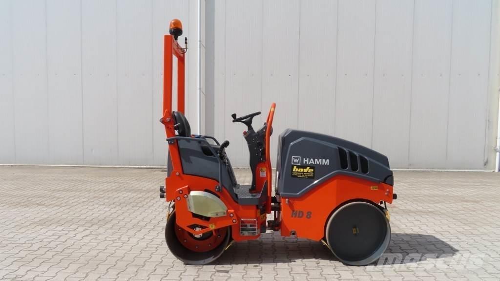 Hamm HD8 VV Tandemrullid