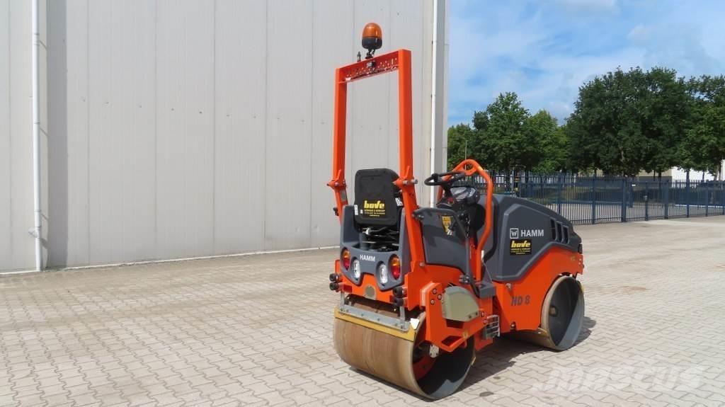 Hamm HD8 VV Tandemrullid