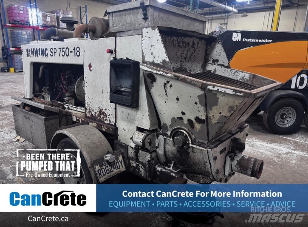 Schwing SP750-18 Betooni pumpautod