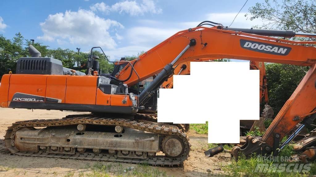 Doosan DX 380LC-5 Roomikekskavaatorid