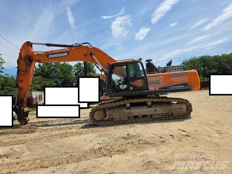 Doosan DX 380LC-5 Roomikekskavaatorid