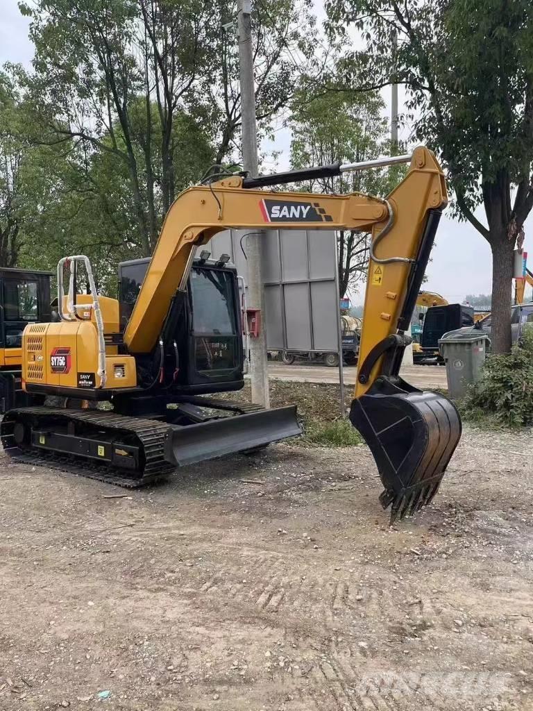 Sany SY75C Väikeekskavaatorid 7t-12t