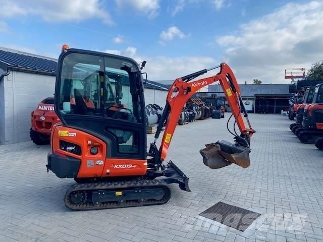Kubota KX 019-4 Miniekskavaatorid < 7 t