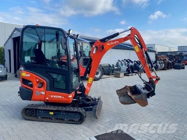 Kubota KX 019-4 Miniekskavaatorid < 7 t
