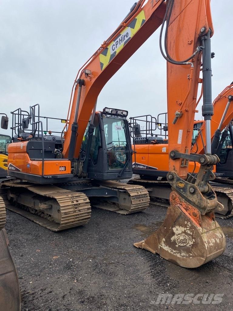 Doosan DX 140 LC Roomikekskavaatorid