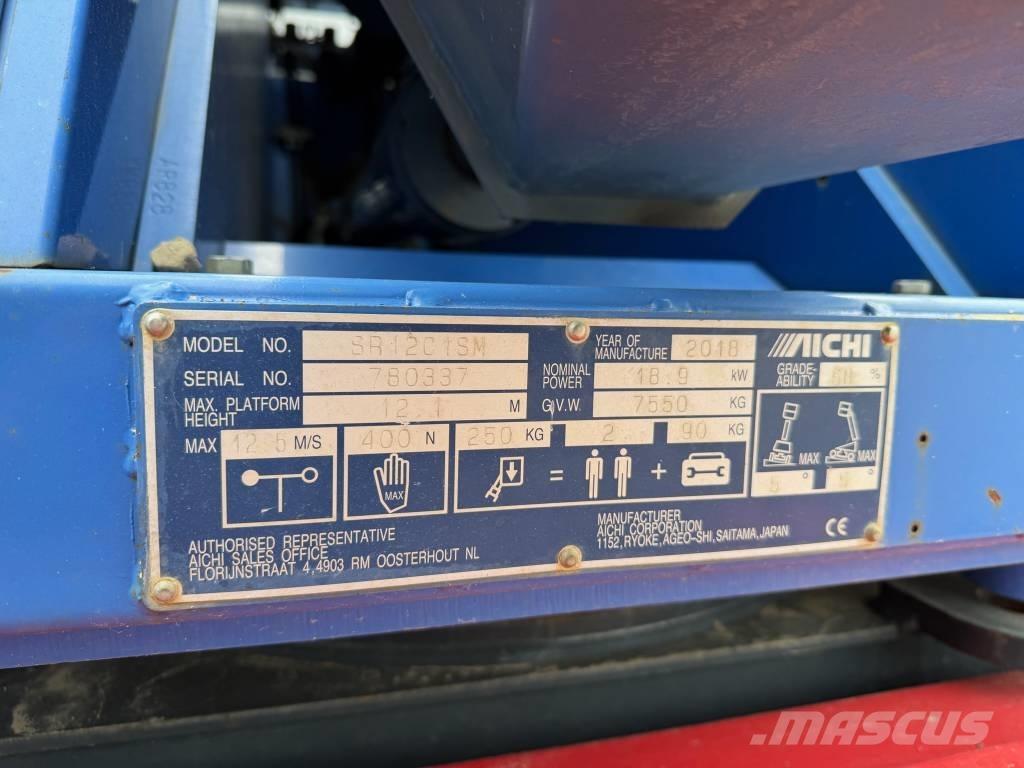 Aichi SR 12 CSM Teleskoop poomtõstukid