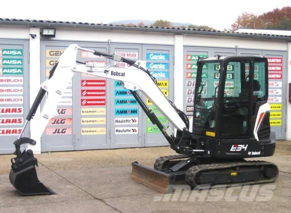 Bobcat E 34 Miniekskavaatorid < 7 t