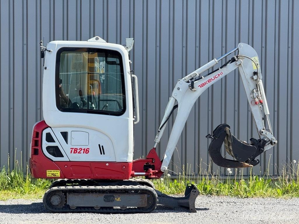 Takeuchi TB 216 Miniekskavaatorid < 7 t