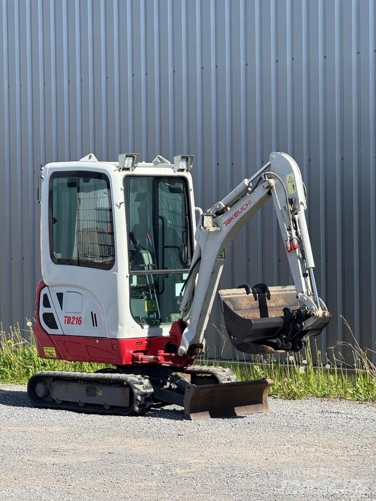 Takeuchi TB 216 Miniekskavaatorid < 7 t