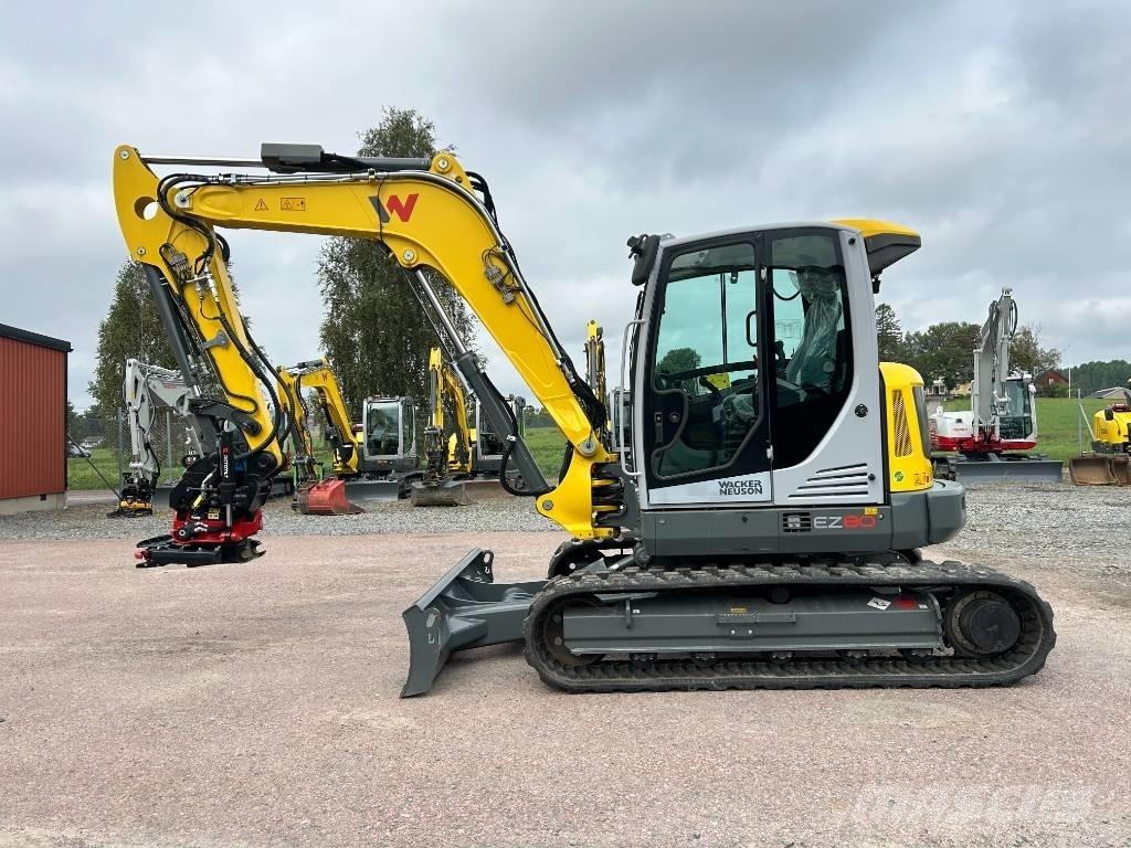 Wacker Neuson EZ80 Väikeekskavaatorid 7t-12t