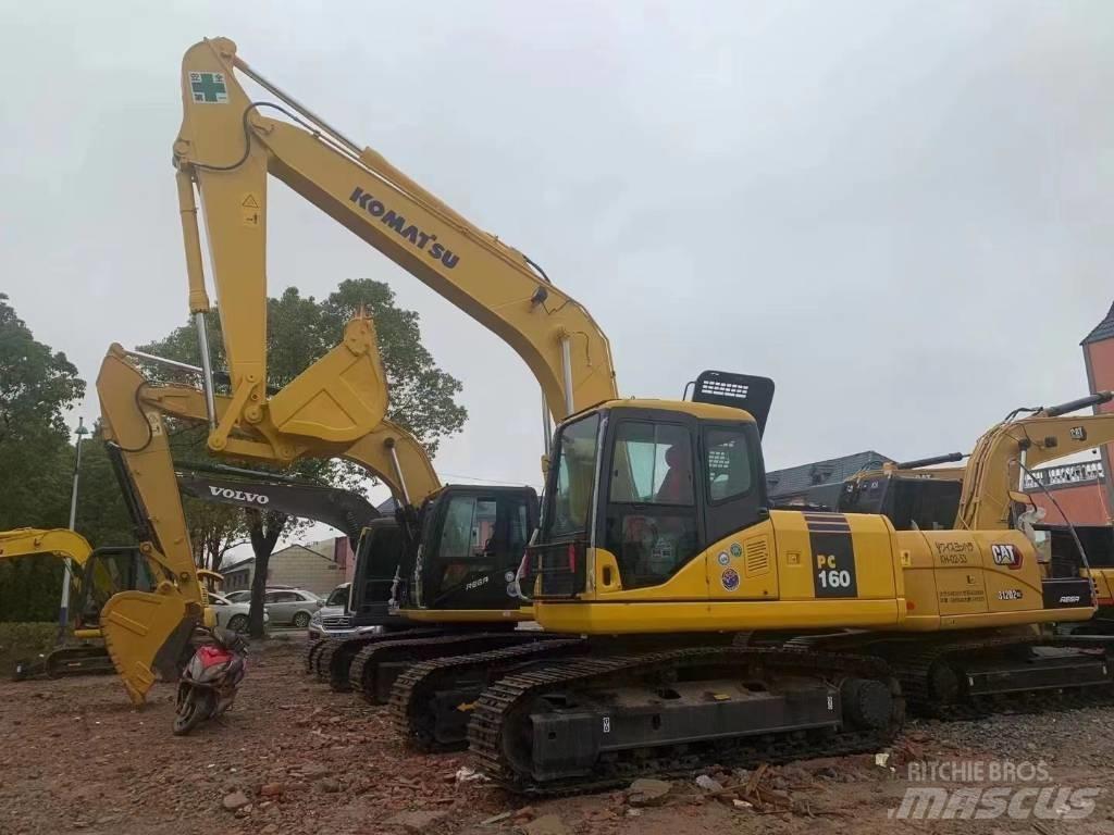 Komatsu PC 160 Roomikekskavaatorid