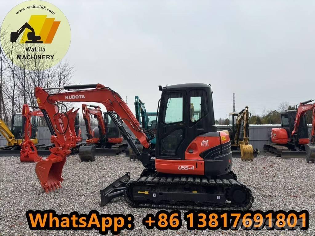 Kubota U 55-4 Miniekskavaatorid < 7 t
