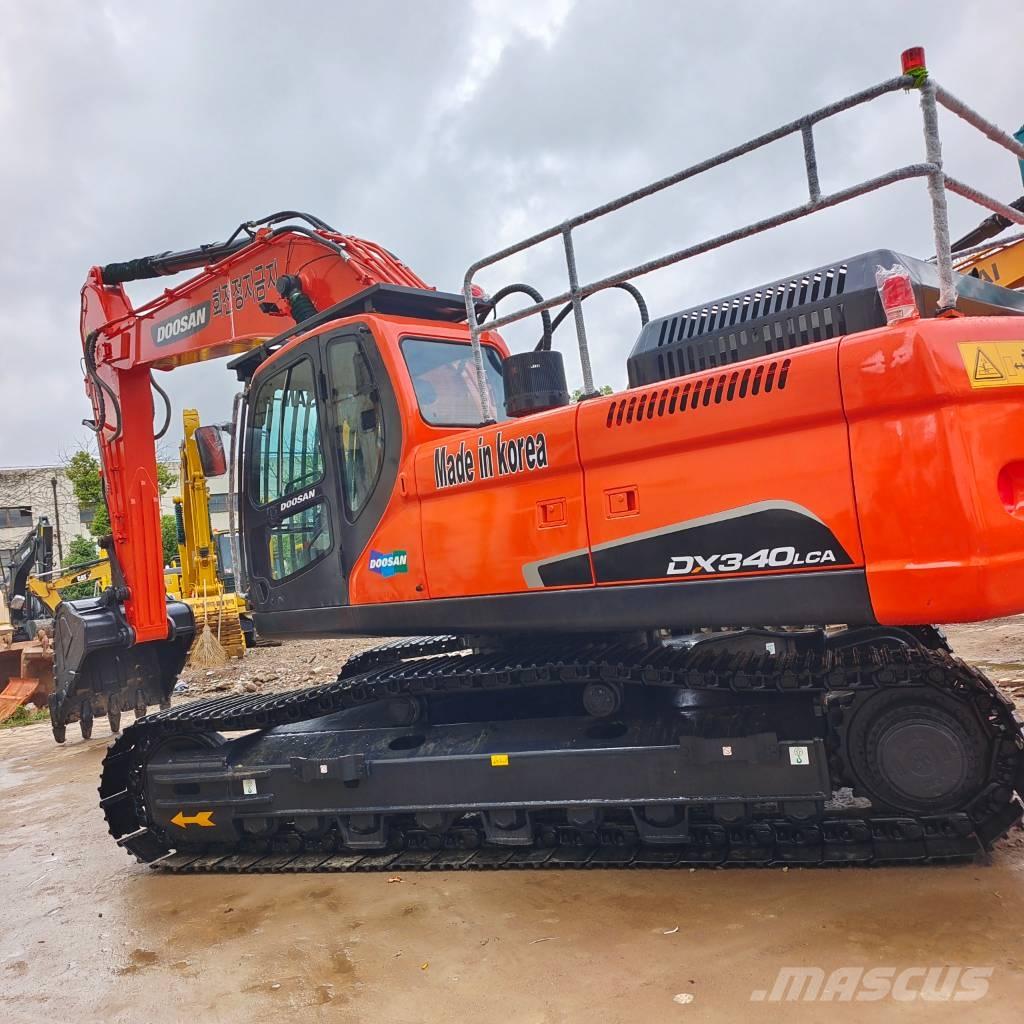 Doosan DX 340 LC Roomikekskavaatorid