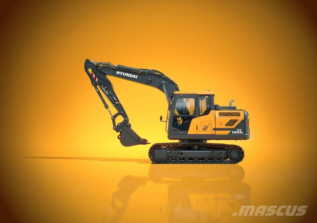 Hyundai HX 140 AL Roomikekskavaatorid