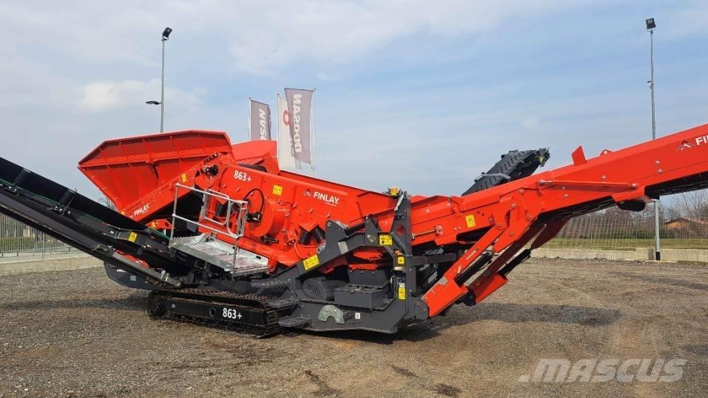 Terex Finlay 863 Iseliikuvad sõelad