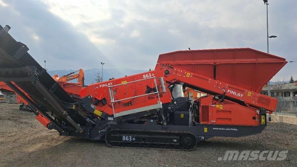 Terex Finlay 863 Iseliikuvad sõelad