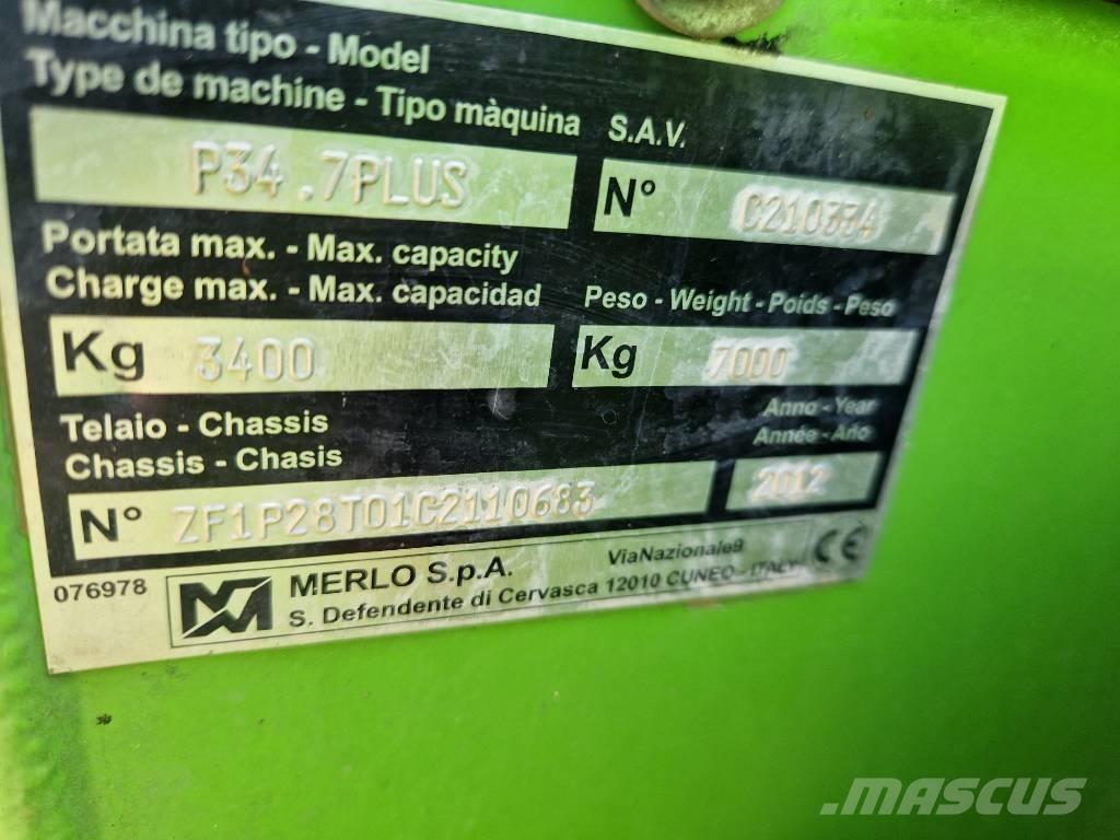 Merlo P 34.7 Plus Teleskooplaadurid