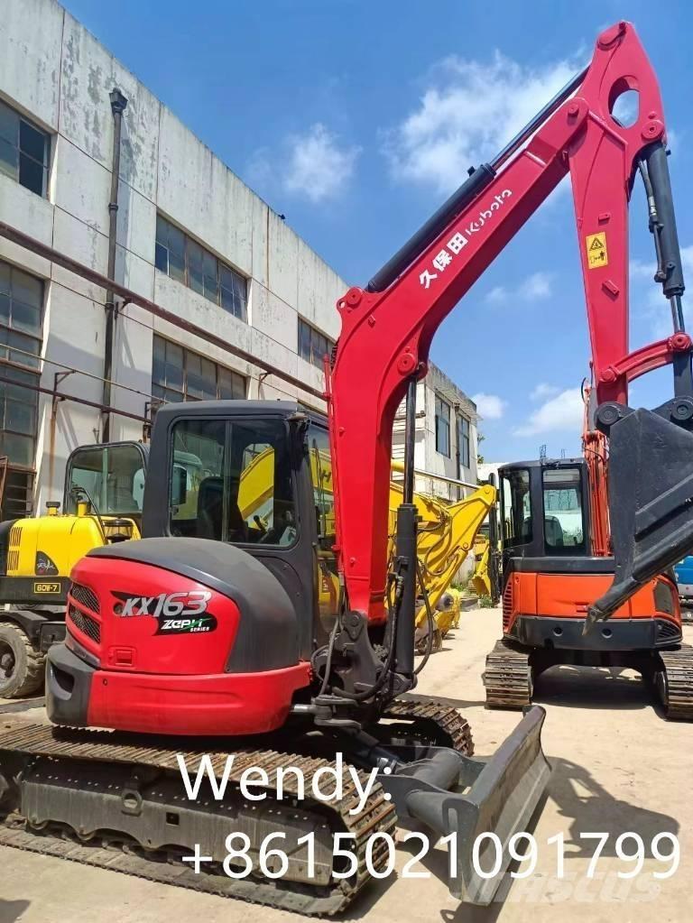 Kubota KX 163-5 Roomikekskavaatorid