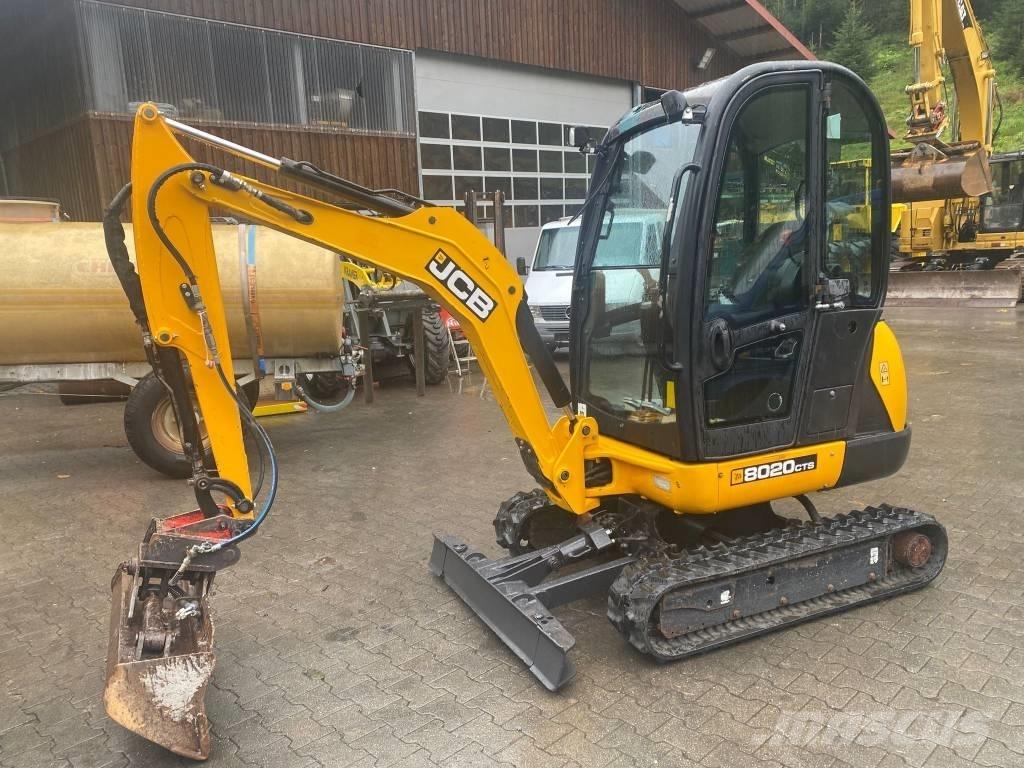JCB 8020 Miniekskavaatorid < 7 t