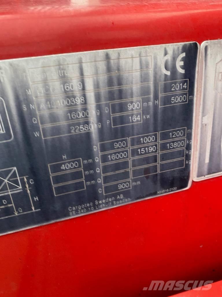 Kalmar DCG 160-9 Diiseltõstukid