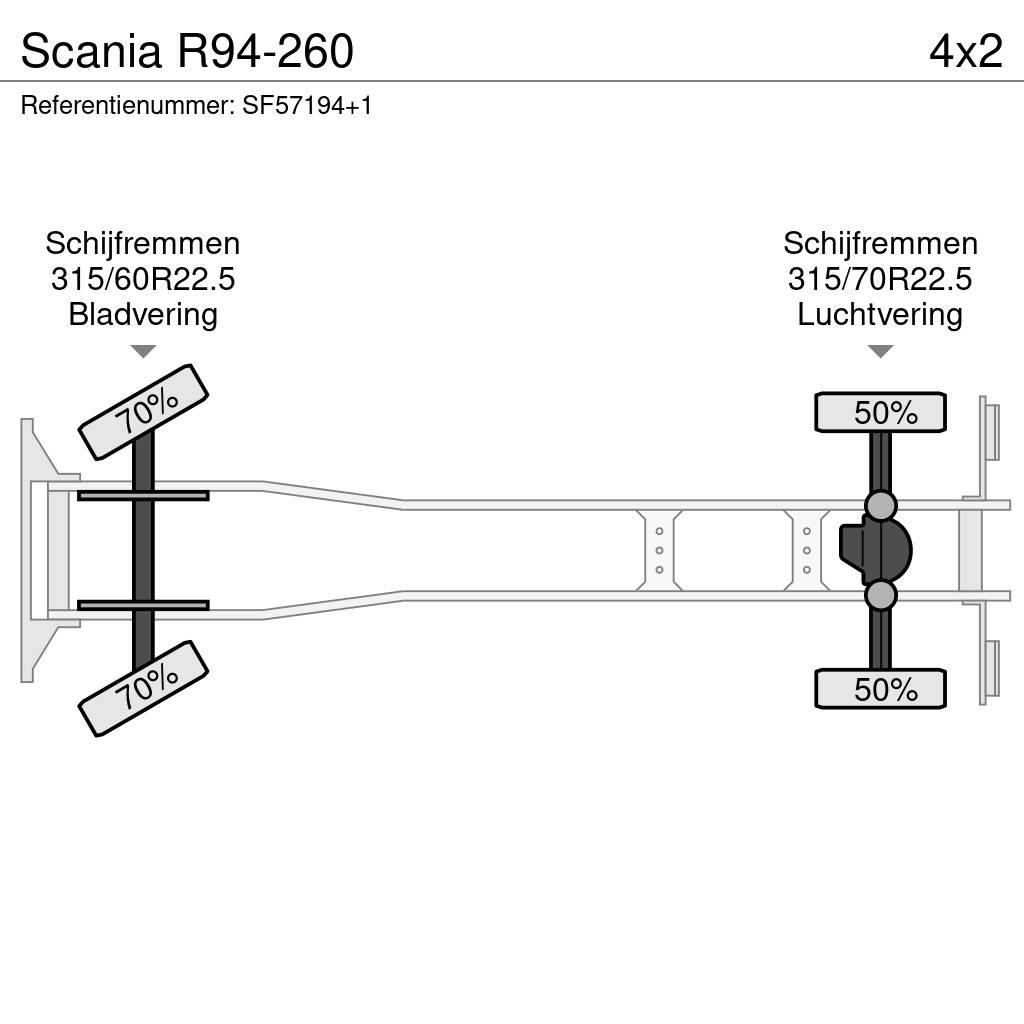 Scania R94-260 Tentautod