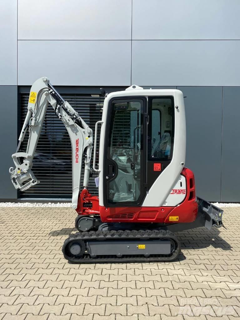 Takeuchi TB 320 Miniekskavaatorid < 7 t