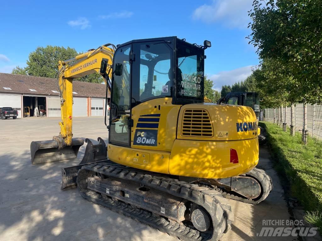 Komatsu PC 80 MR-5 Väikeekskavaatorid 7t-12t