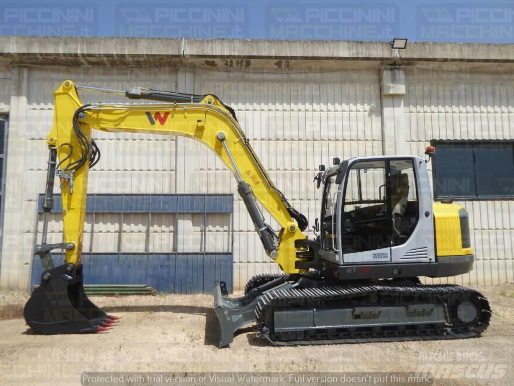 Wacker Neuson ET145 Roomikekskavaatorid