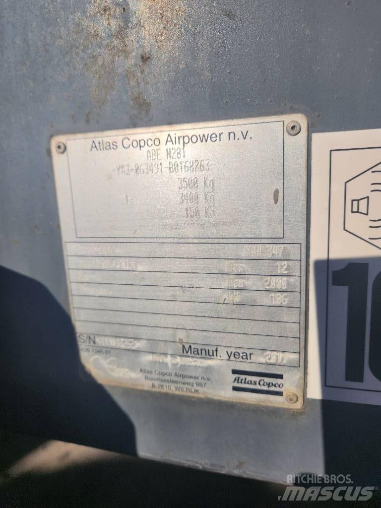 Atlas Copco XAHS 347 Kompressorid