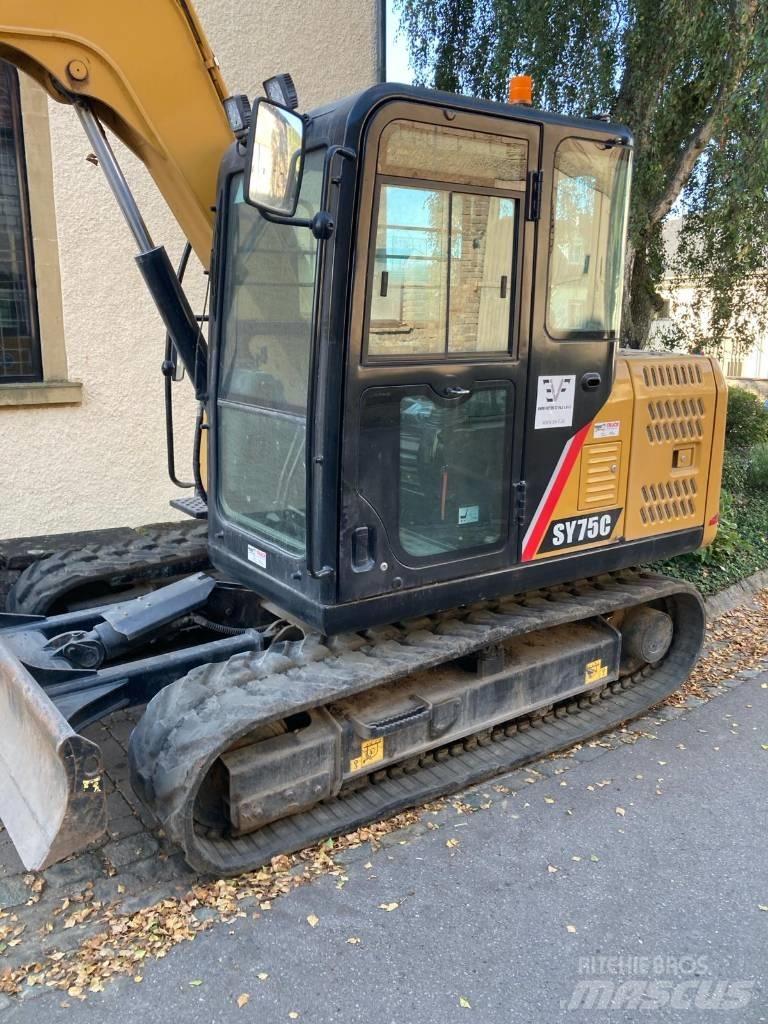 Sany SY 75 C Väikeekskavaatorid 7t-12t