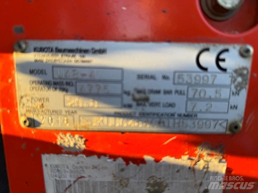 Kubota U 48-4 Miniekskavaatorid < 7 t