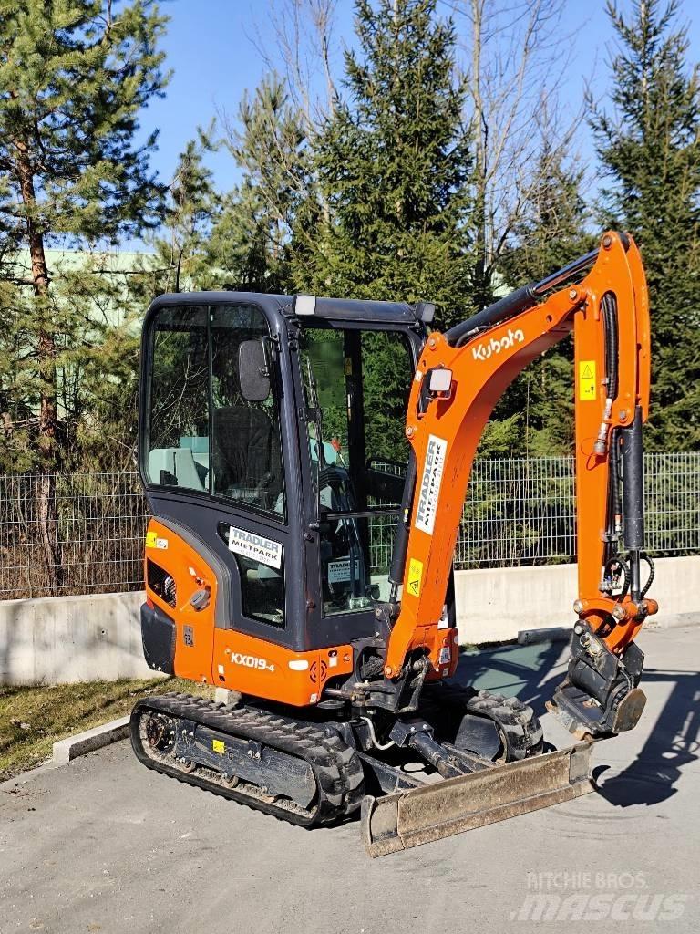 Kubota KX 019-4 Miniekskavaatorid < 7 t