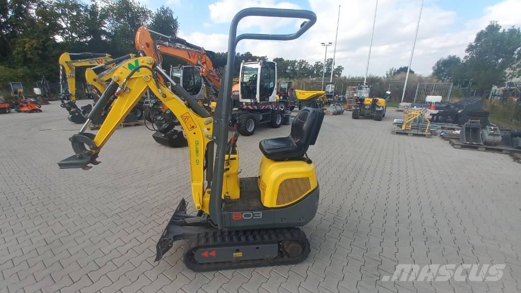 Wacker Neuson 803 Roomikekskavaatorid